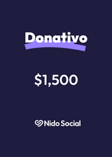 Donativo $1,500