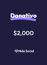 Donativo $2,000