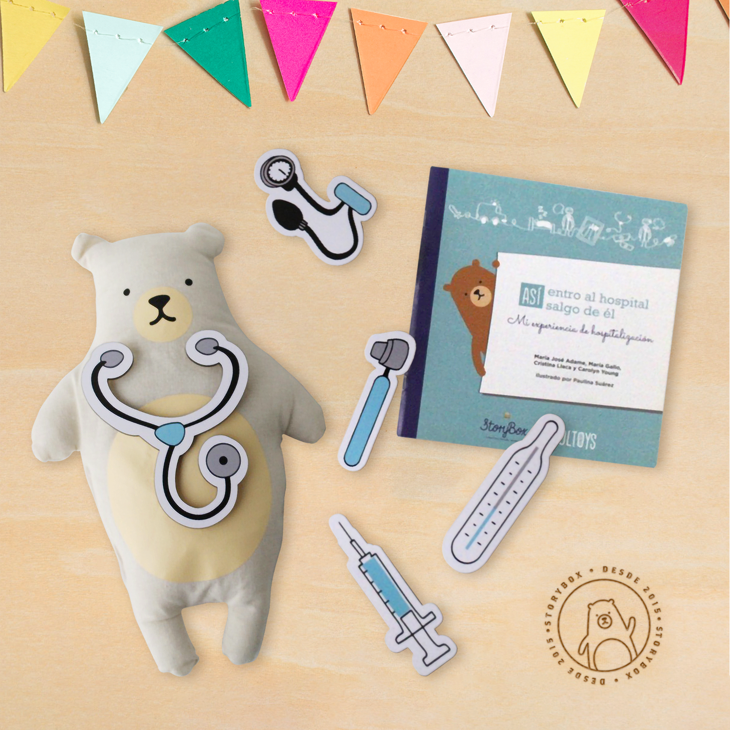 Kit de Hospitalización - Material Psicoterapéutico